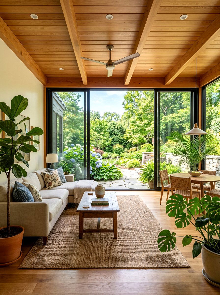 Sunroom style deck - 30 cozy deck ideas