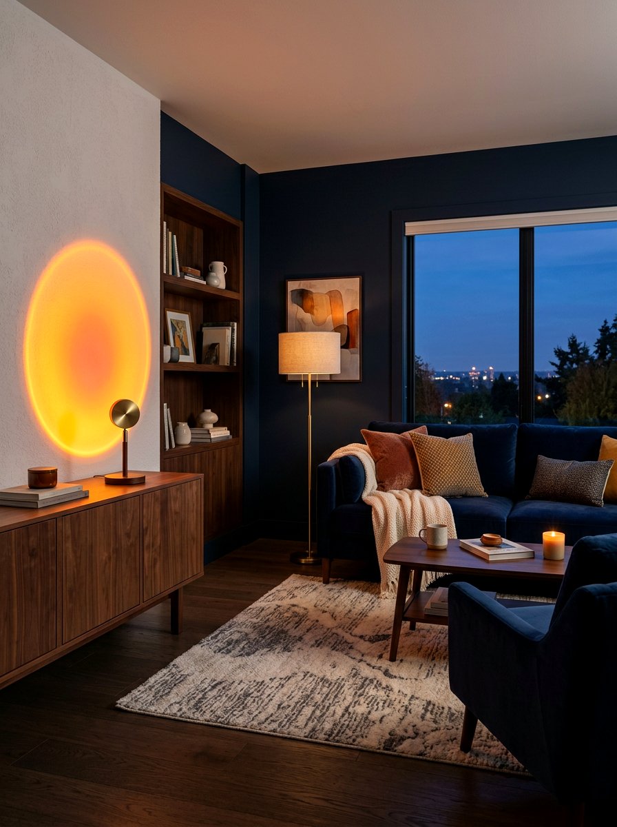Sunset Mood Lamp - 30 soft lamp lighting ideas