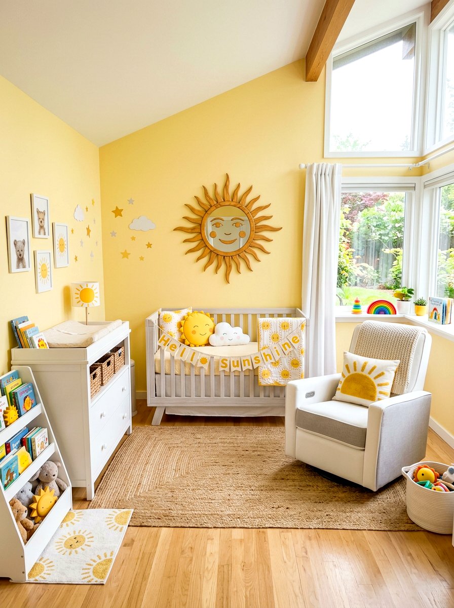 Sunshine Nursery - 30 nursery ideas