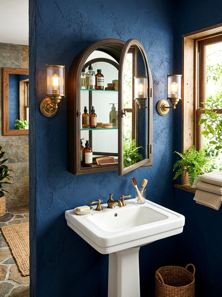 Surface Mount Arched Medicine Cabinet - 30 arched medicine cabinet ideas