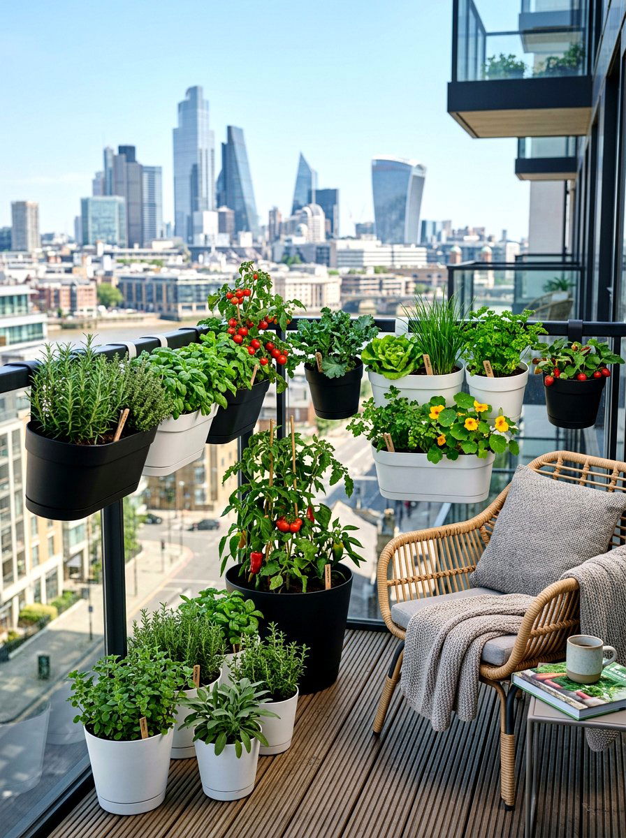 Suspended Macrame Plant Hangers - 30 modern vertical garden ideas