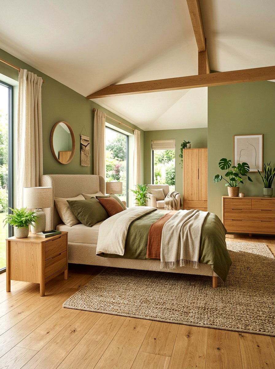 Sustainable Boucle Bedroom - 30 boucle bedroom ideas