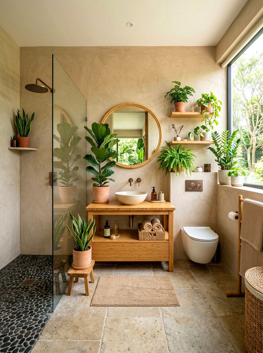 Sustainable Eco Bathroom - 30 spa hotel bathroom ideas