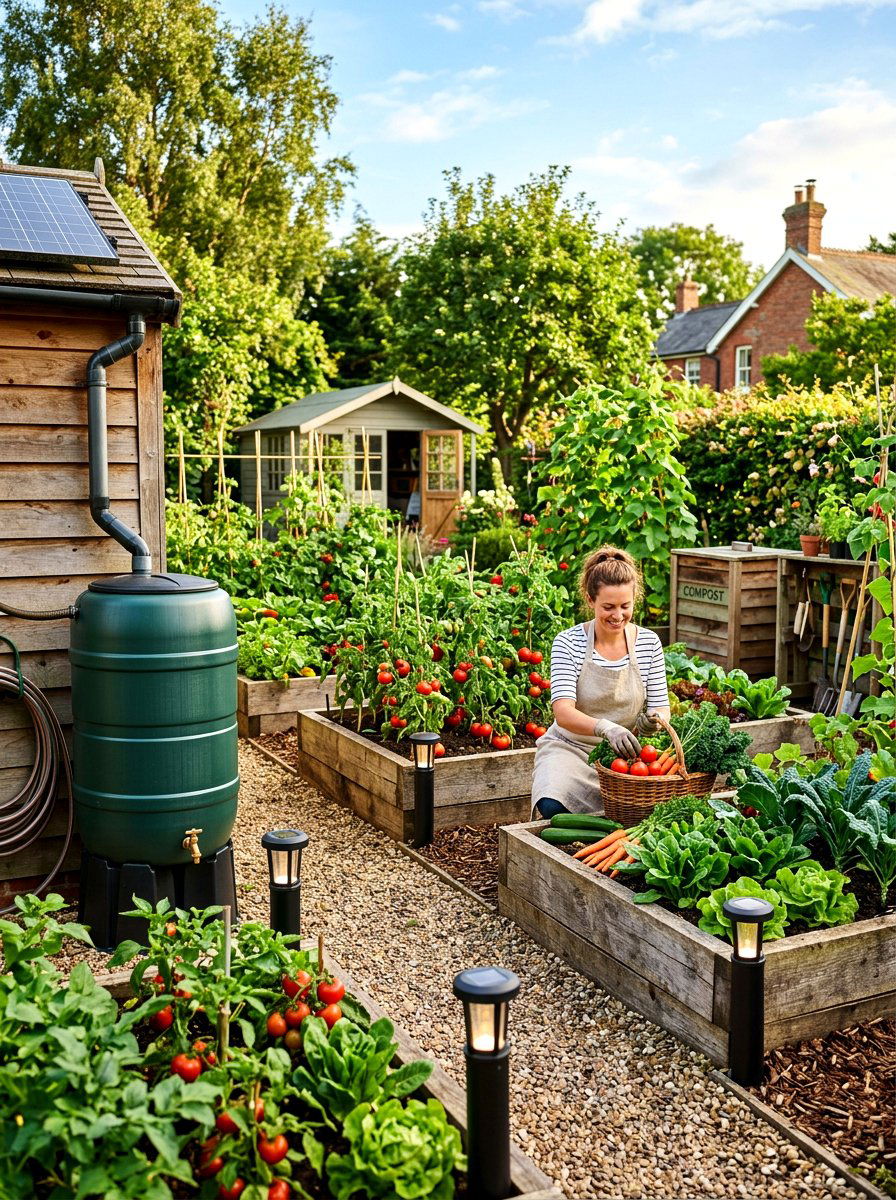Sustainable Garden Harvest - 30 vegetable garden harvest ideas