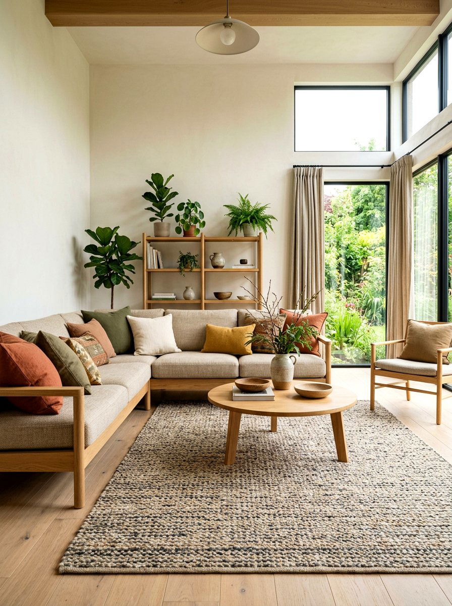 Sustainable Living Room - 30 Japandi decor ideas