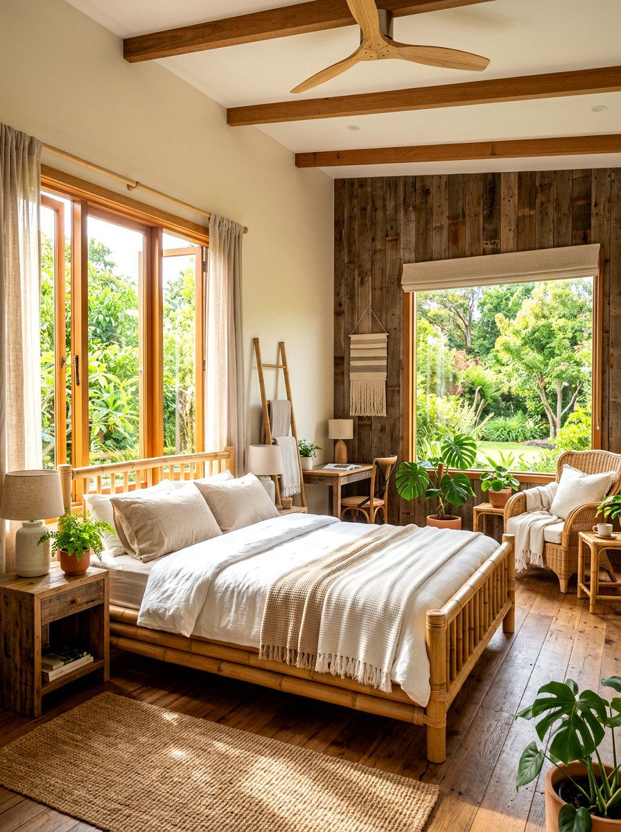 Sustainable Natural Guest Suite - 30 cozy guest suite ideas