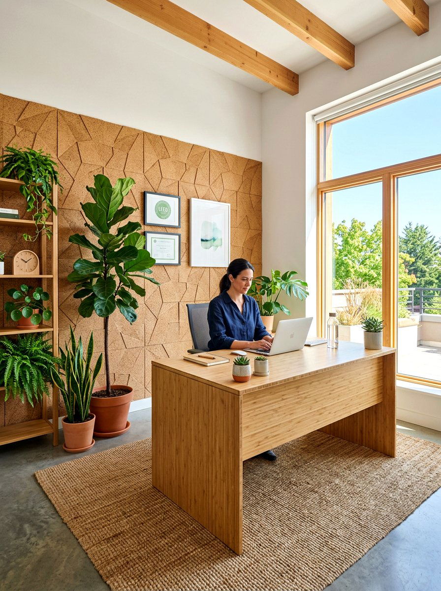 Sustainable Office - 30 work from home office ideas
