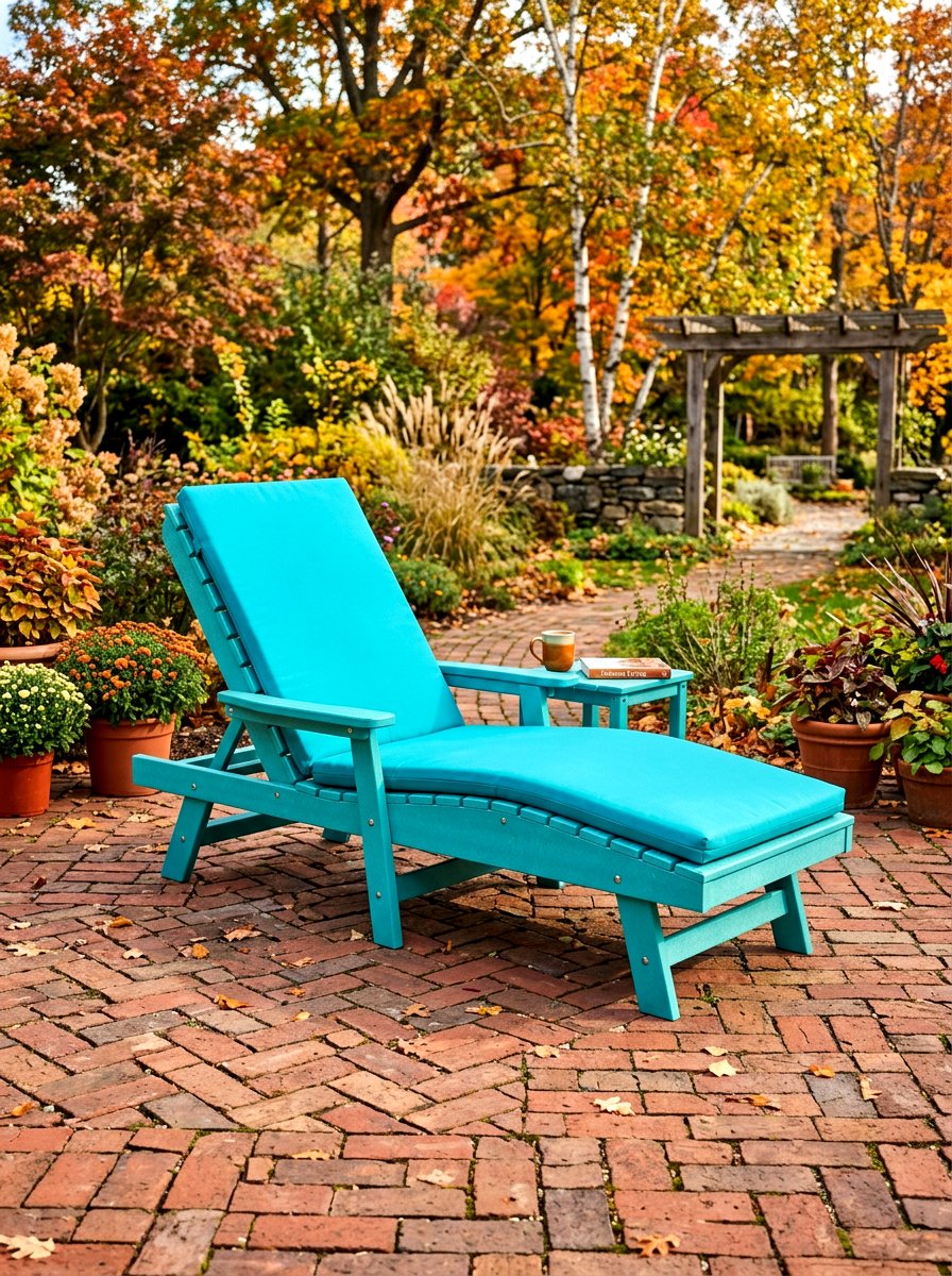 Sustainable Recycled Plastic Lounger - 30 chaise lounge patio ideas