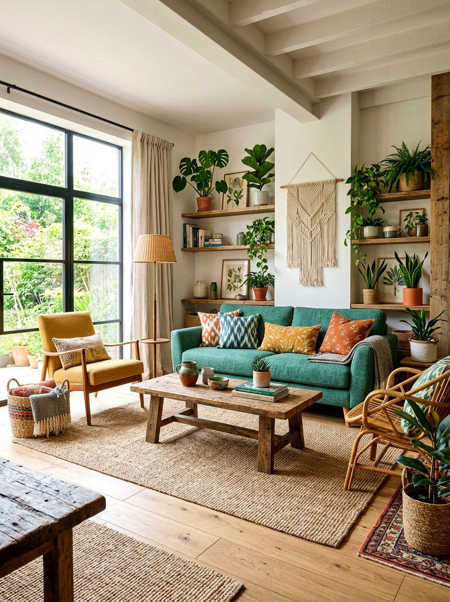 Sustainable eclectic living room - 30 modern eclectic living room ideas