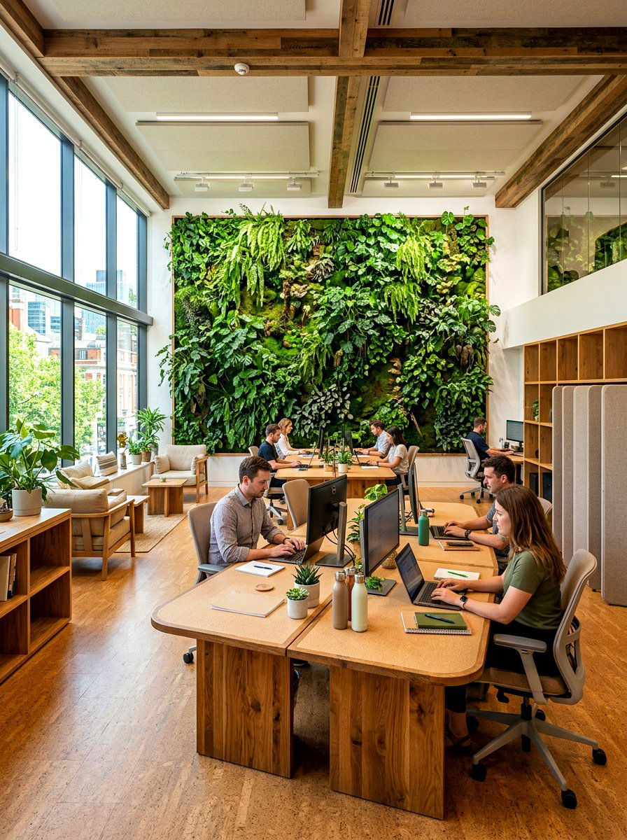 Sustainable eco friendly office - 30 editorial office ideas