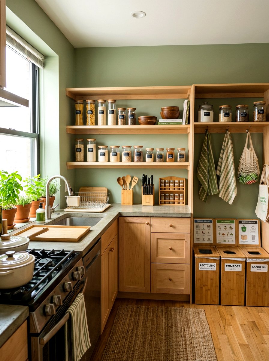 Sustainable rental kitchen - 30 rental kitchen glow up ideas