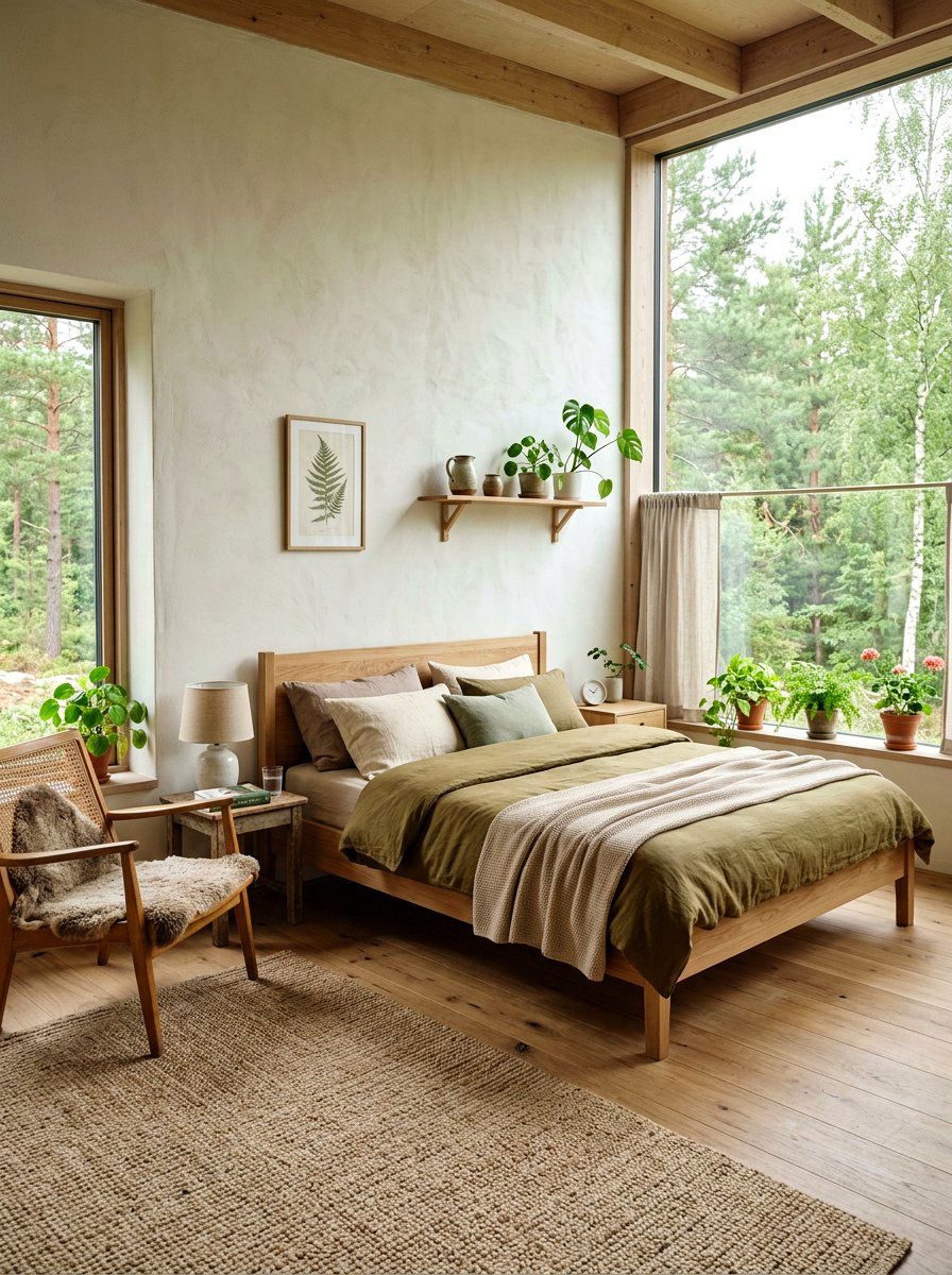 Sustainable scandinavian bedroom - 30 Scandinavian bedroom ideas