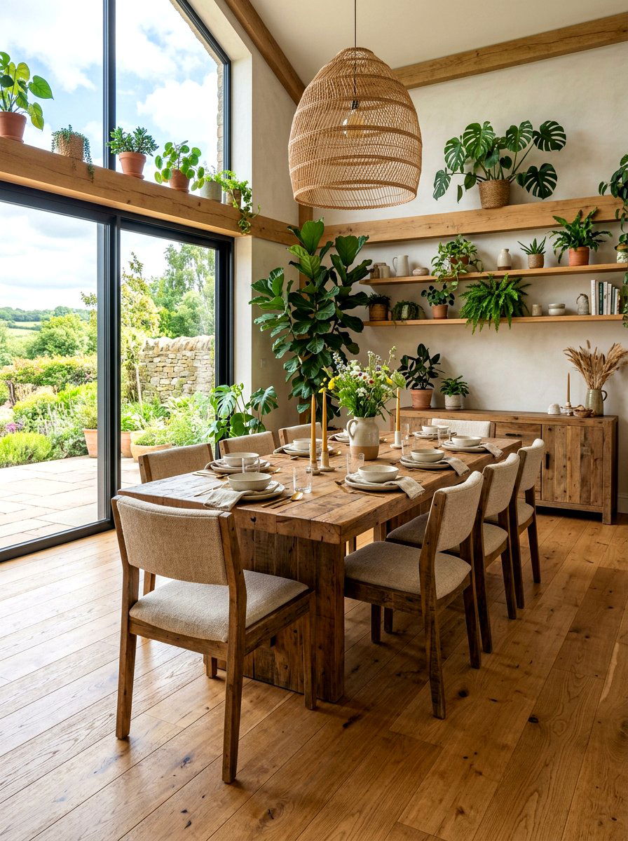 Sustainable villa dining room - 30 villa dining room ideas
