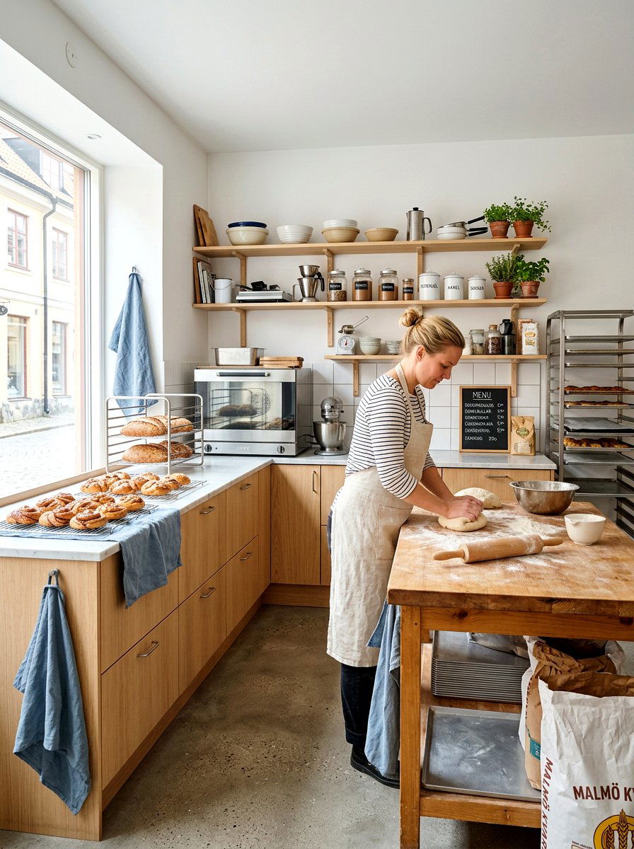 Swedish Scandi Bakery Kitchen