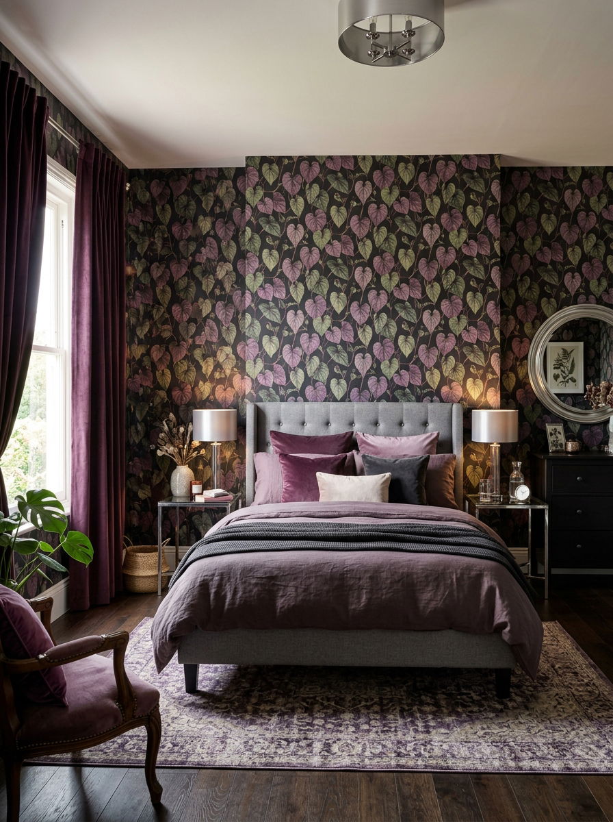 Sweet potato vine wallpaper - 30 vegetable motif wallpaper ideas