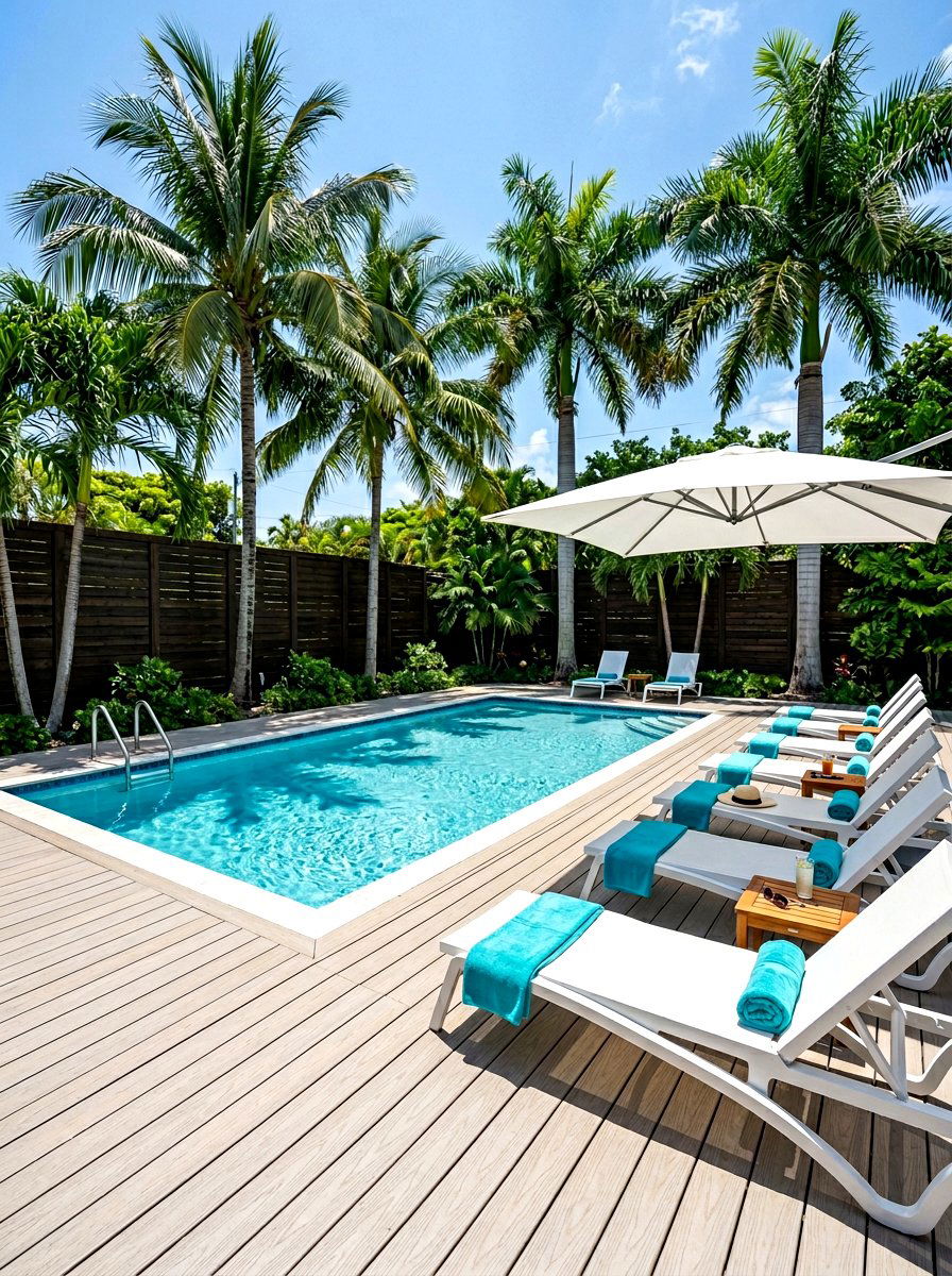 Swimming Pool Deck - 30 backyard deck ideas