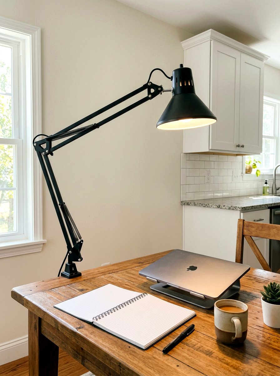 Swing Arm Lamp - 30 kitchen table lamp ideas