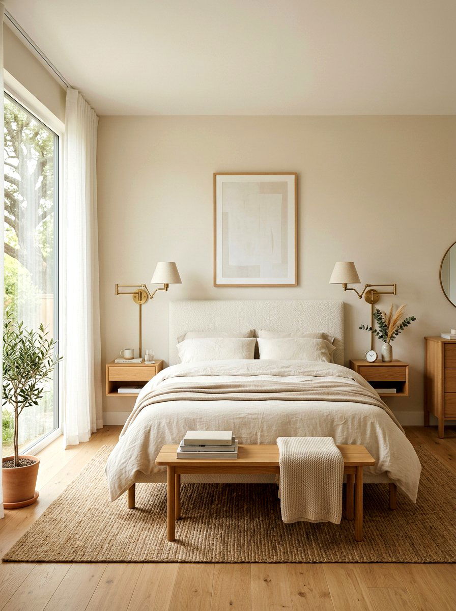 Swing Arm Sconce - 30 bedside wall sconce ideas