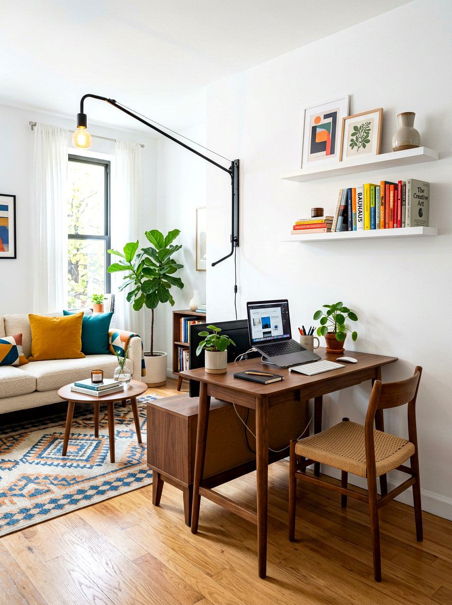 Swing Arm Wall Lamp - 30 lamp only room ideas