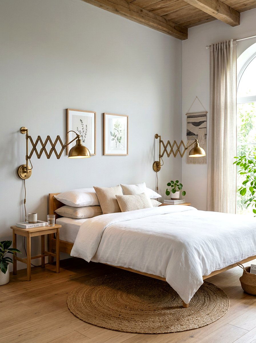 Swing Arm Wall Reading Lamp - 30 reading lamp ideas