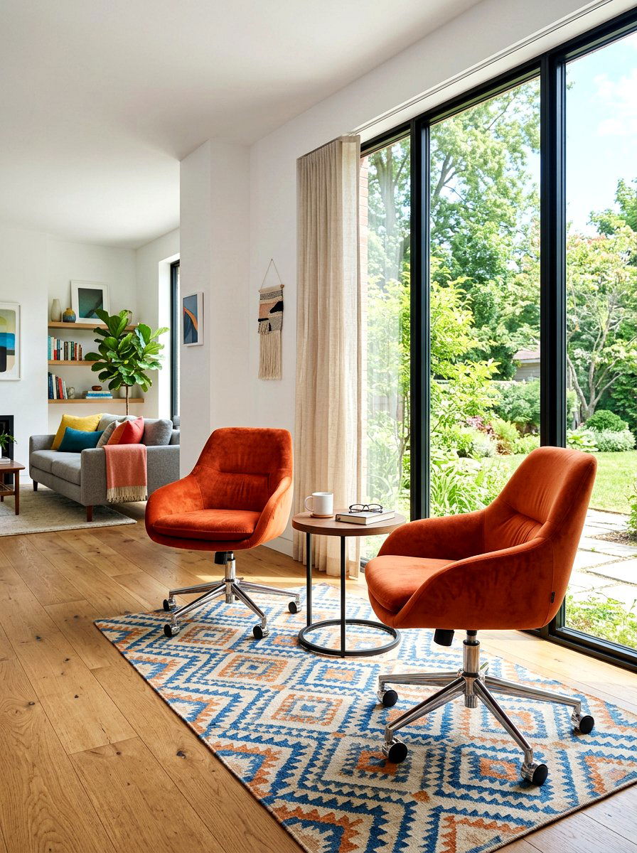 Swivel Chair Keeping Room - 30 keeping room ideas