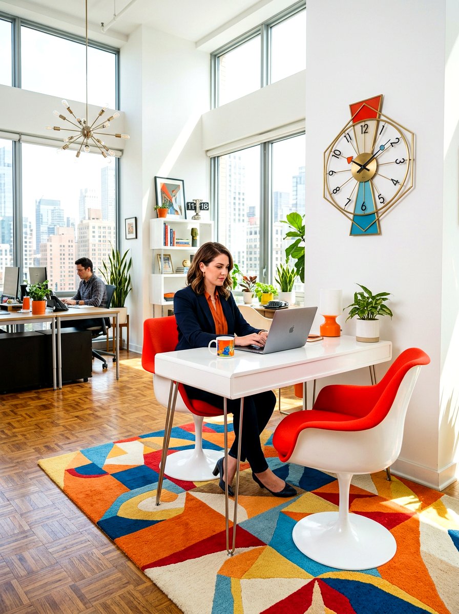 Swivel Tulip Chair - 30 office lounge chair ideas