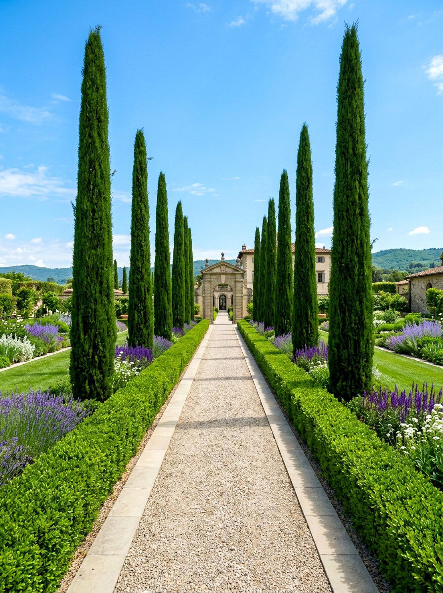 Symmetrical Planting - 30 modern front yard ideas