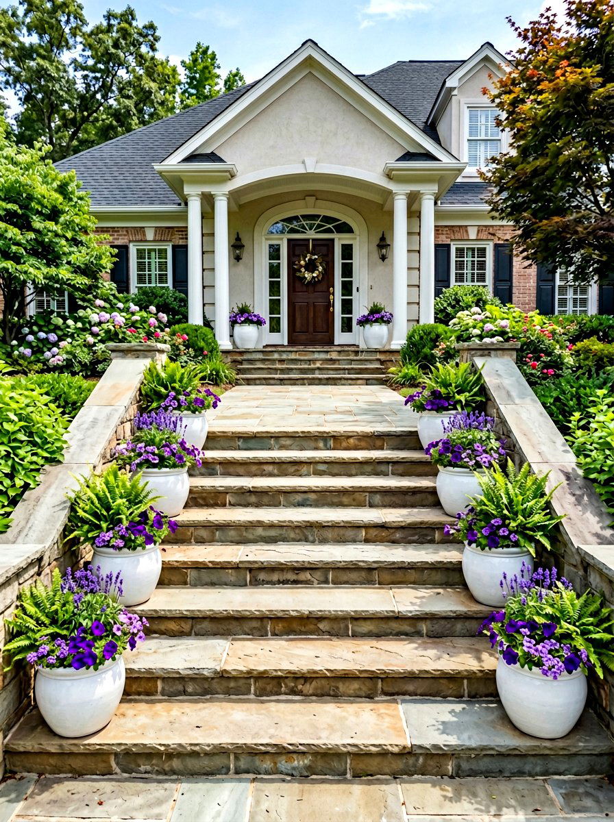30 Front Porch Symmetry Ideas for Instant Curb Appeal
