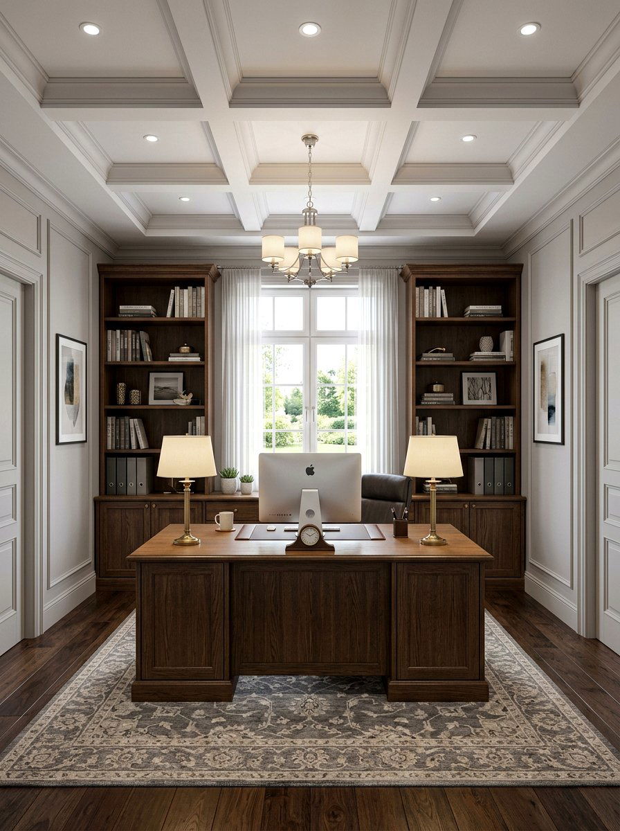 30 Quiet Luxury Office Ideas for a Tranquil Productivity Boost
