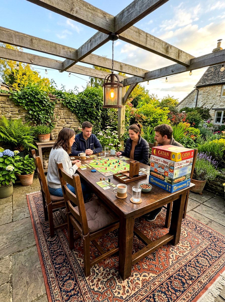 Tabletop Board Game Area - 30 analog living room ideas