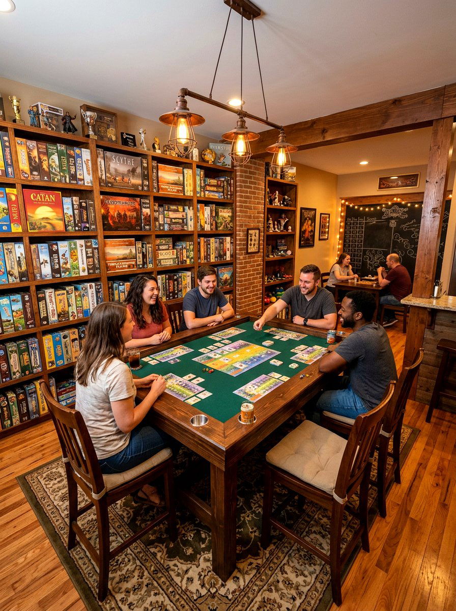 Tabletop Board Game Room - 30 game room ideas
