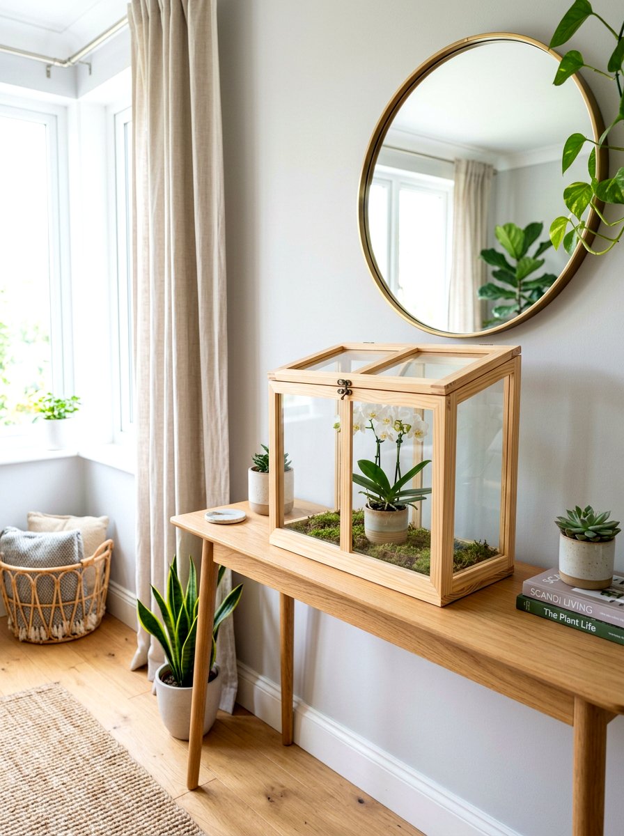 Tabletop Greenhouse - 30 indoor greenhouse ideas