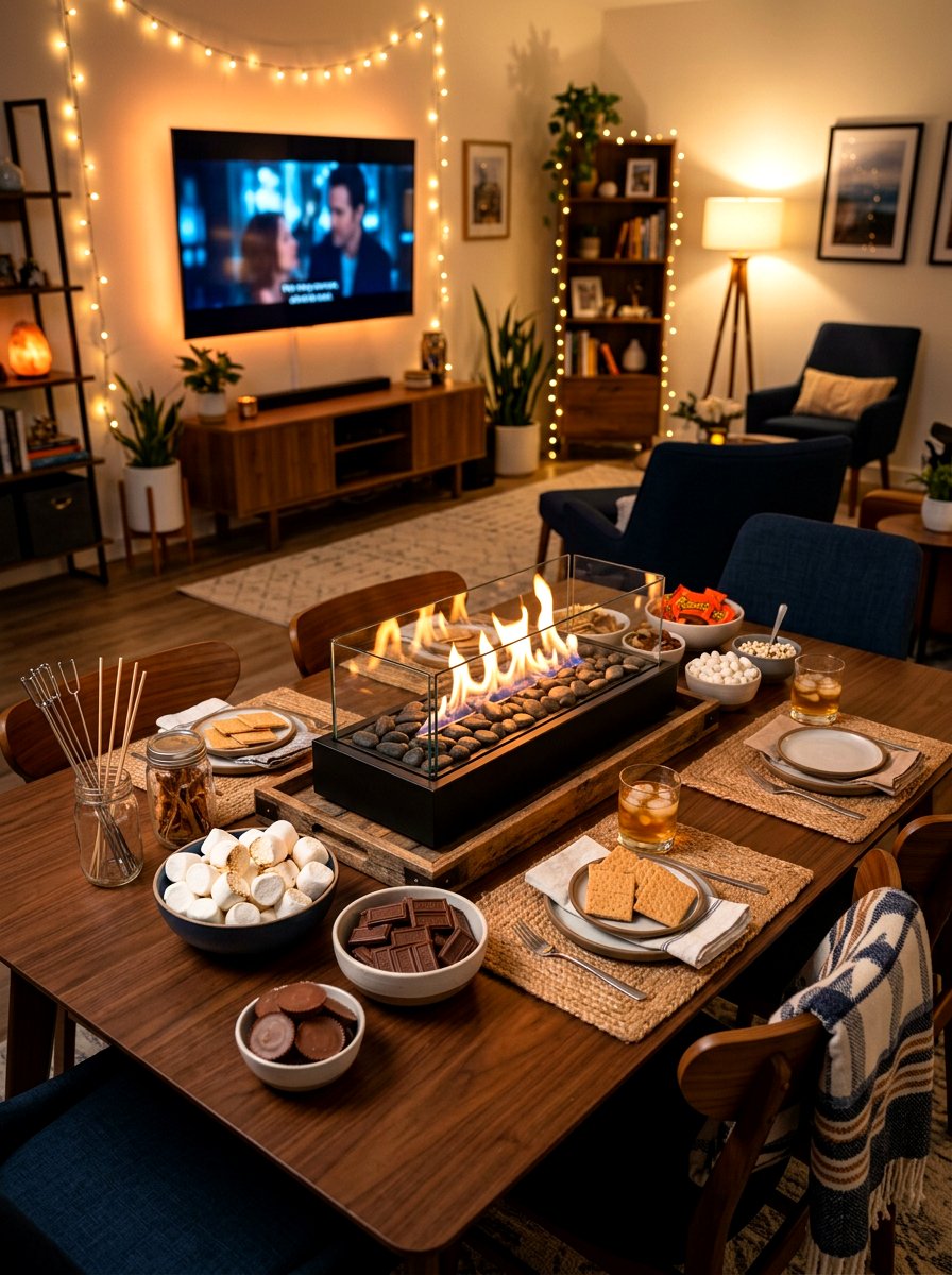 Tabletop Smores Bar - 30 s'mores station ideas