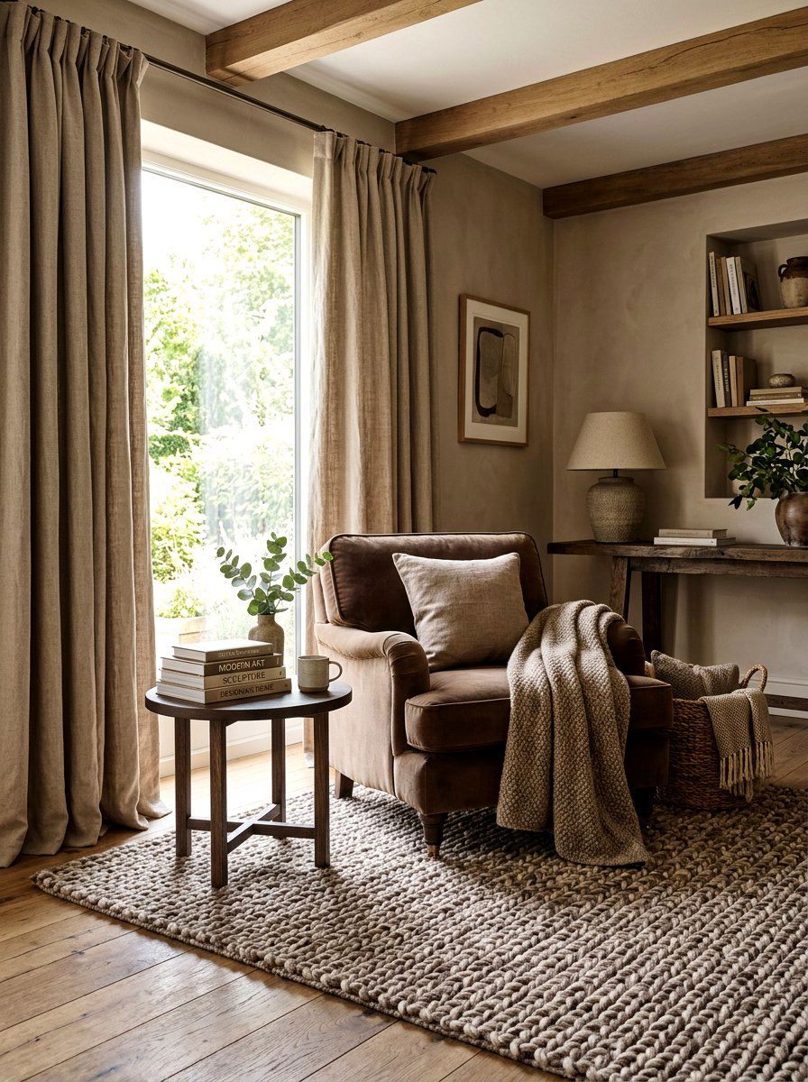 Tactile Living Space - 30 quiet luxury apartment ideas