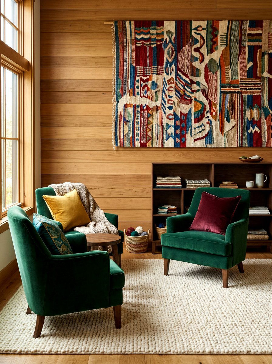 Tactile Textile Room - 30 digital detox room ideas