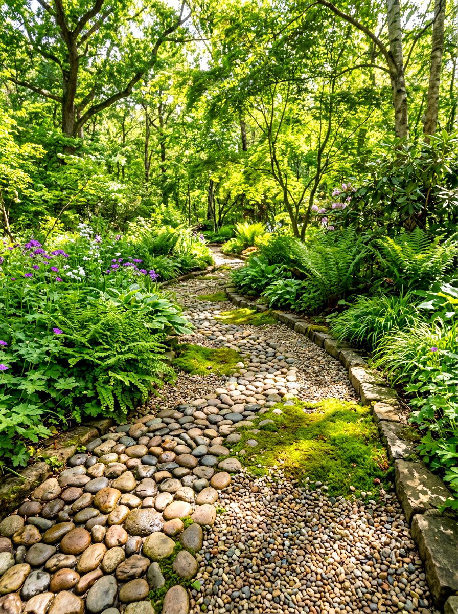 Tactile garden path - 30 sensory garden ideas