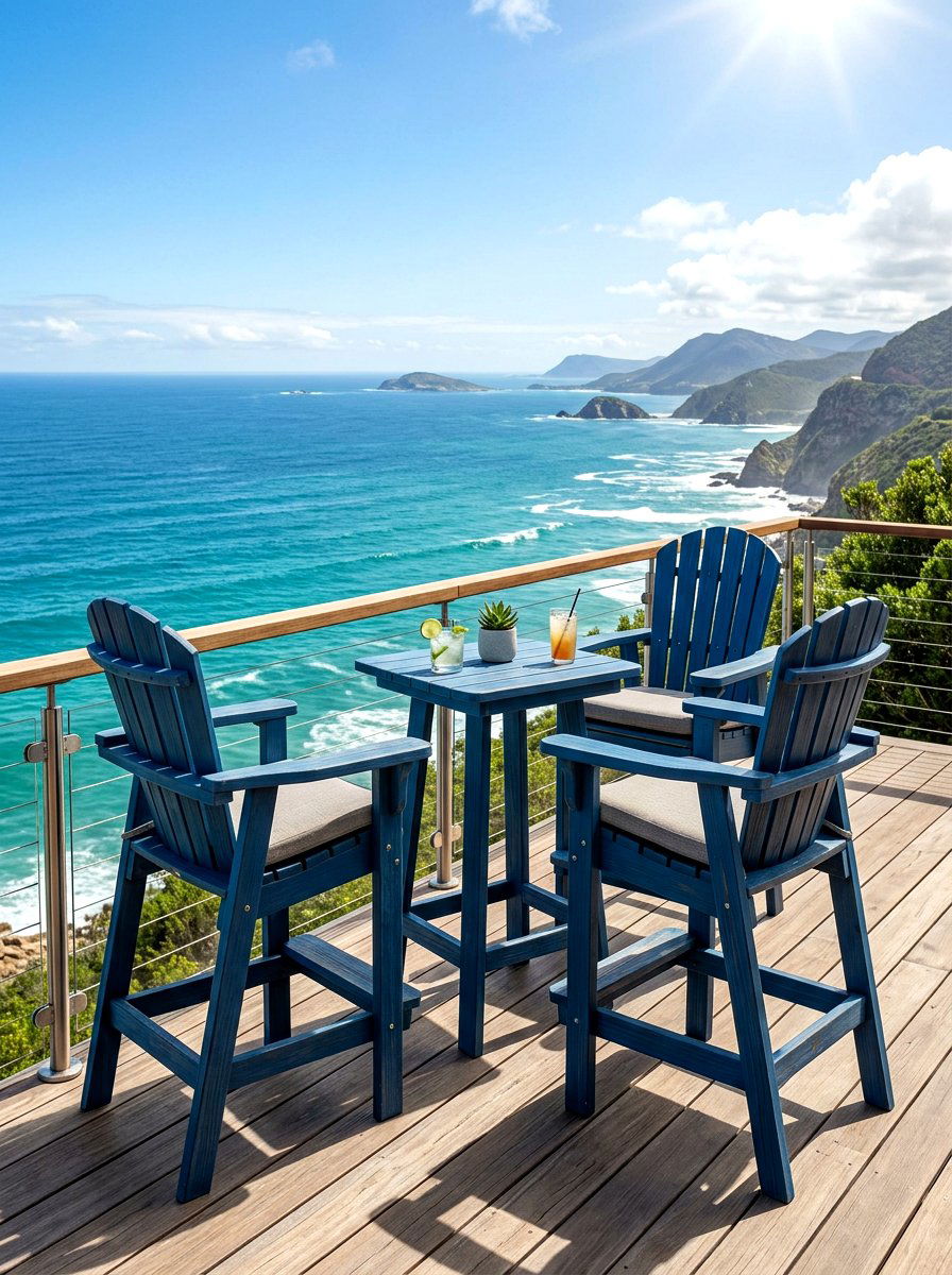 Tall Adirondack Stool - 30 Adirondack chair ideas