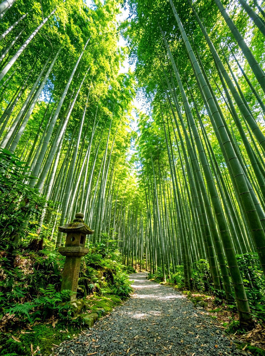 Tall Bamboo Forest - 30 meditation backyard corner ideas