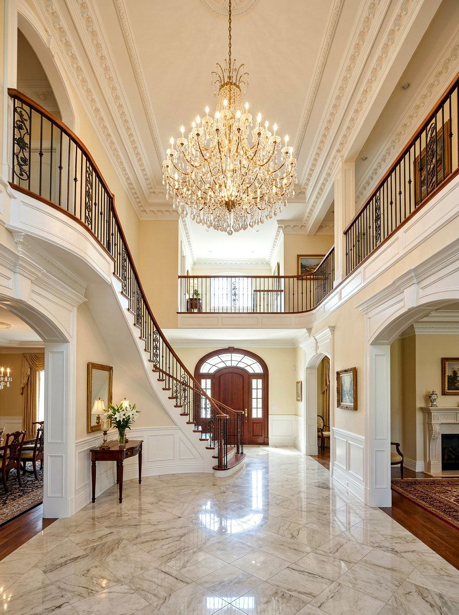 Tall Ceiling Crown Molding - 30 crown molding ideas