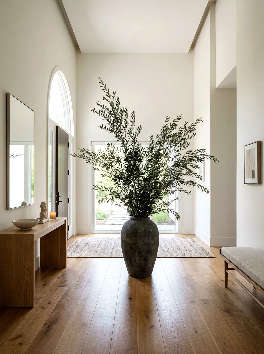 Tall Olive Branch Arrangement - 30 olive branch centerpiece ideas