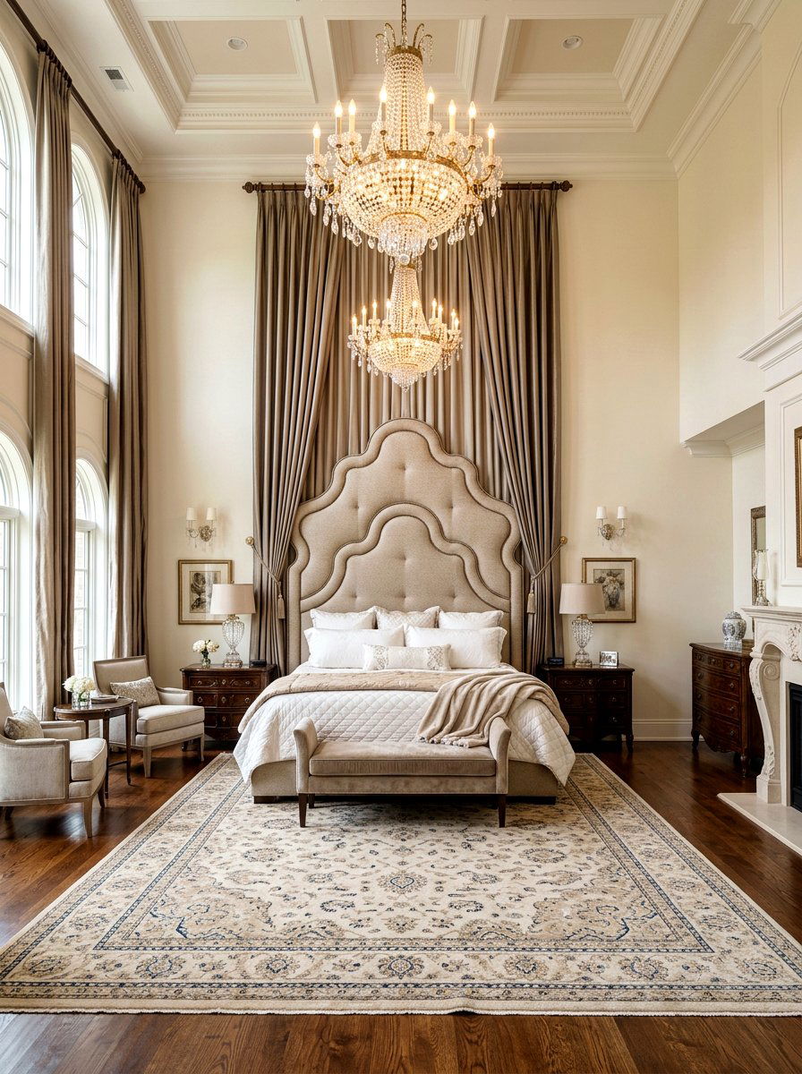 Tall Scalloped Headboard - 30 scalloped headboard ideas