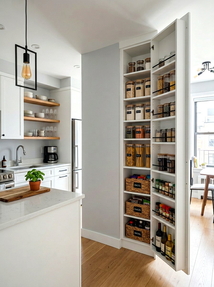 30 freestanding pantry cabinet ideas For Smarter Storage Anywhere