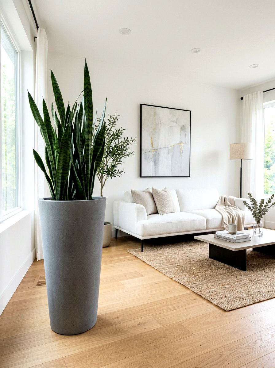 Tall Tapered Planters - 30 modern planter ideas