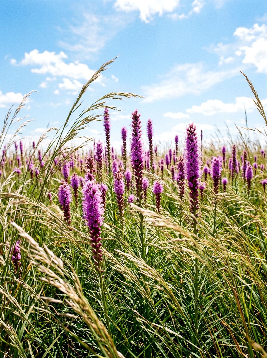 Tall grass meadow - 30 wildflower patch ideas