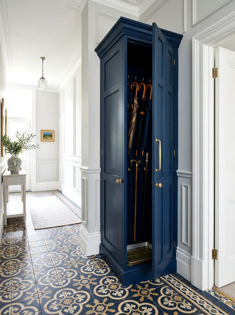 Tall narrow umbrella cupboard - 30 umbrella cabinet ideas