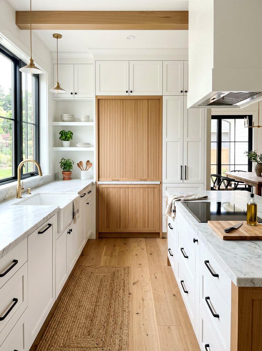 Tambour Door Cabinet - 30 appliance garage ideas