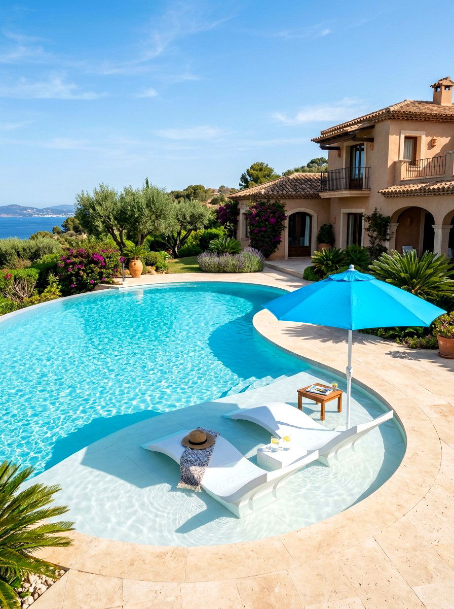 Tanning Ledge Pool - 30 backyard pool ideas