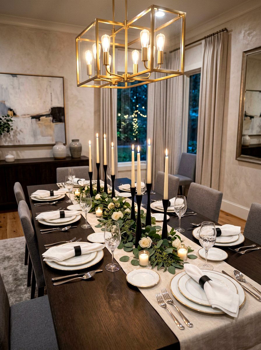 Taper Candle Holders - 30 transitional decor ideas
