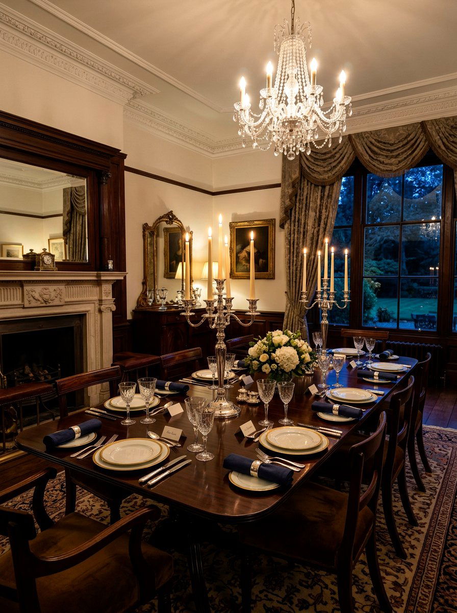 Taper candles - 30 moody supper club dining ideas