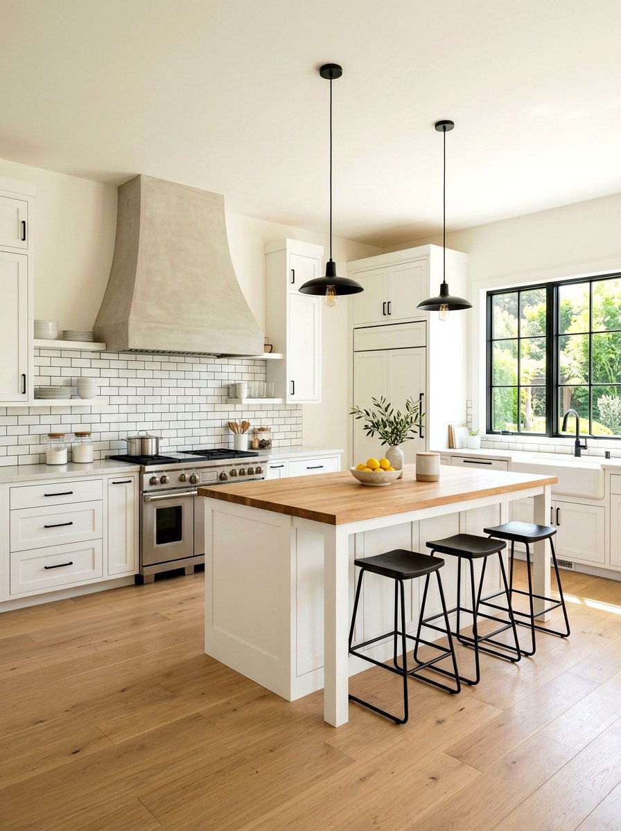 Tapered stone hood - 30 stone hood kitchen ideas